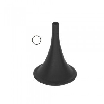 Hartmann Ear Speculum Fig. 3 - Black Stainless Steel, 3.6 cm / 1 1/2"